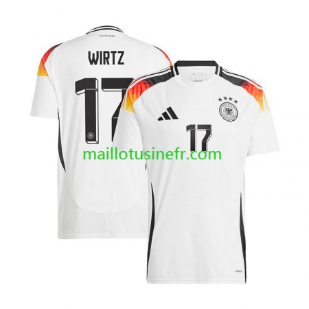 Maillot de Foot Allemagne Florian Wirtz 17 Domicile UEFA EURO 2024